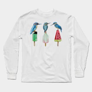 Kingfishers on Ice Long Sleeve T-Shirt